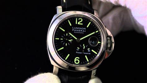 Panerai Luminor Power Reserve Acciaio PAM 090 Luxury Watch 